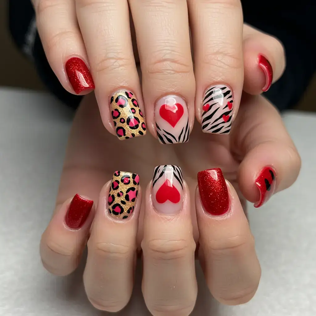 valentines Day Nails