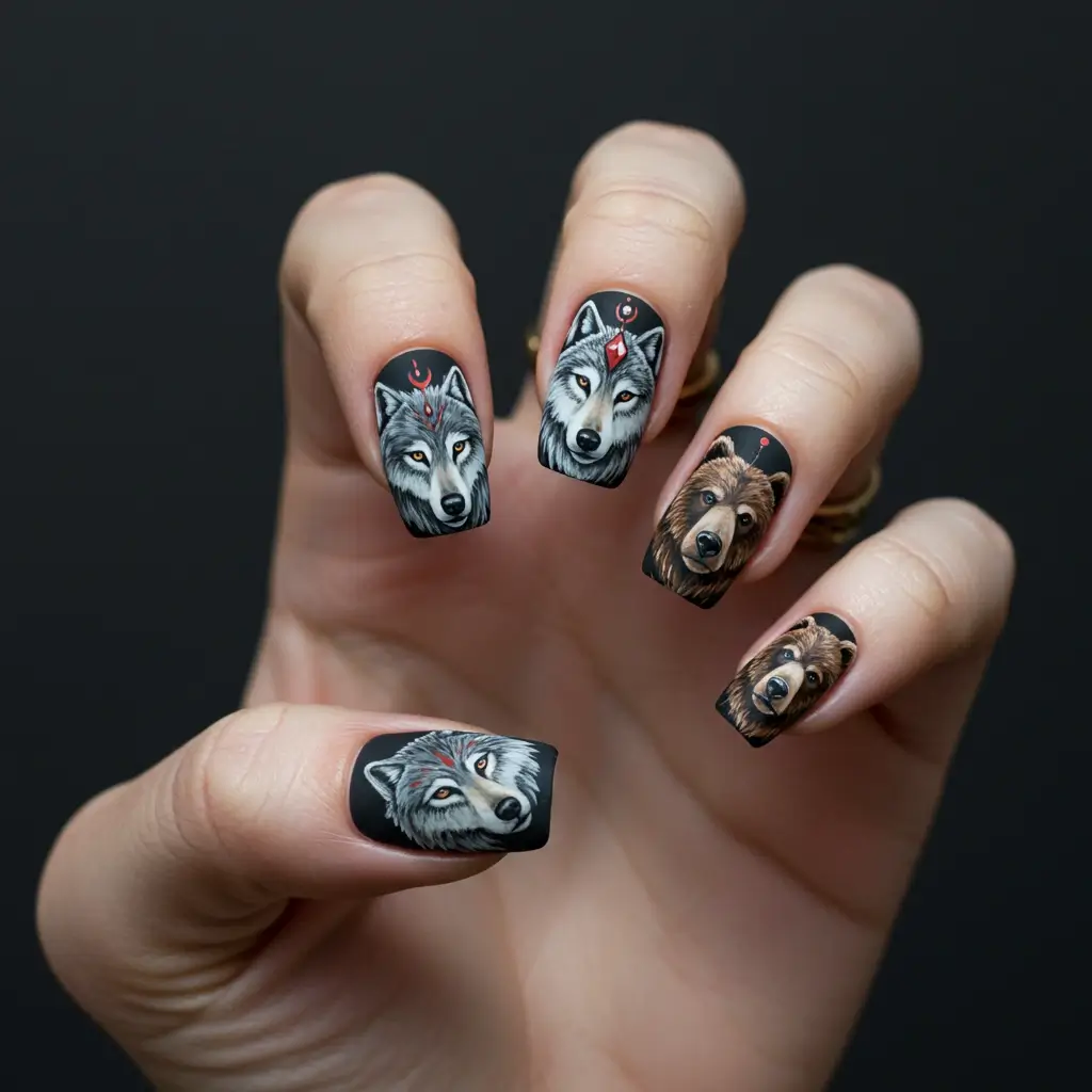 Animal Spirit Nails image