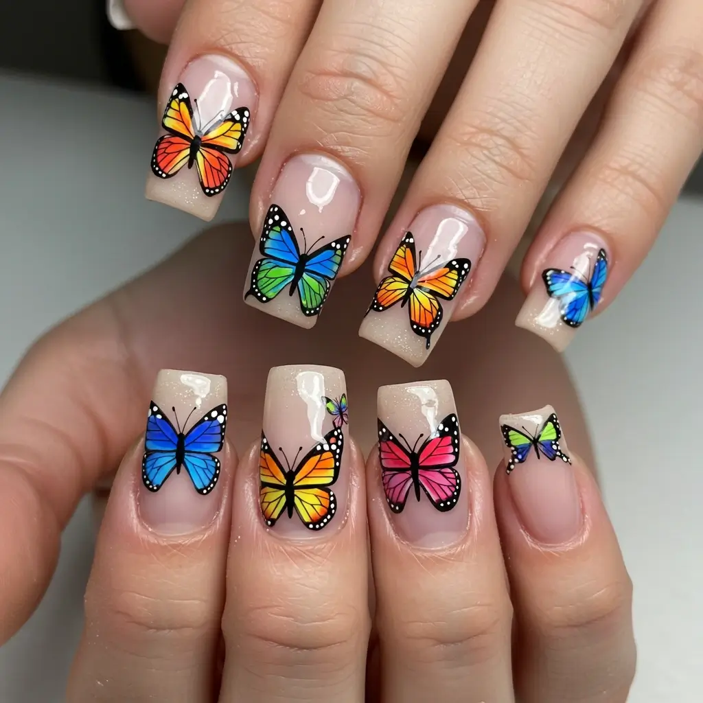 Butterfly Fantasy Nails Image