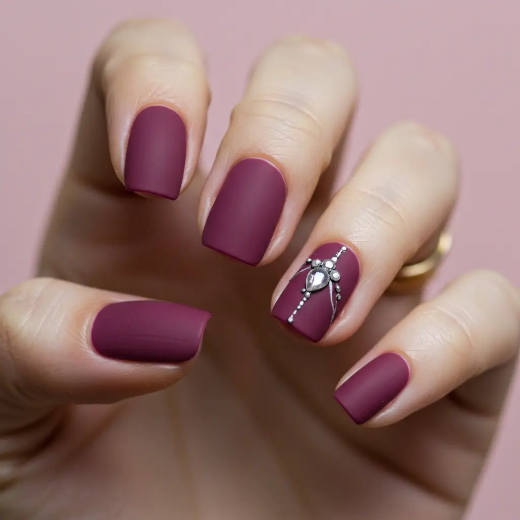 Matte Nails Image