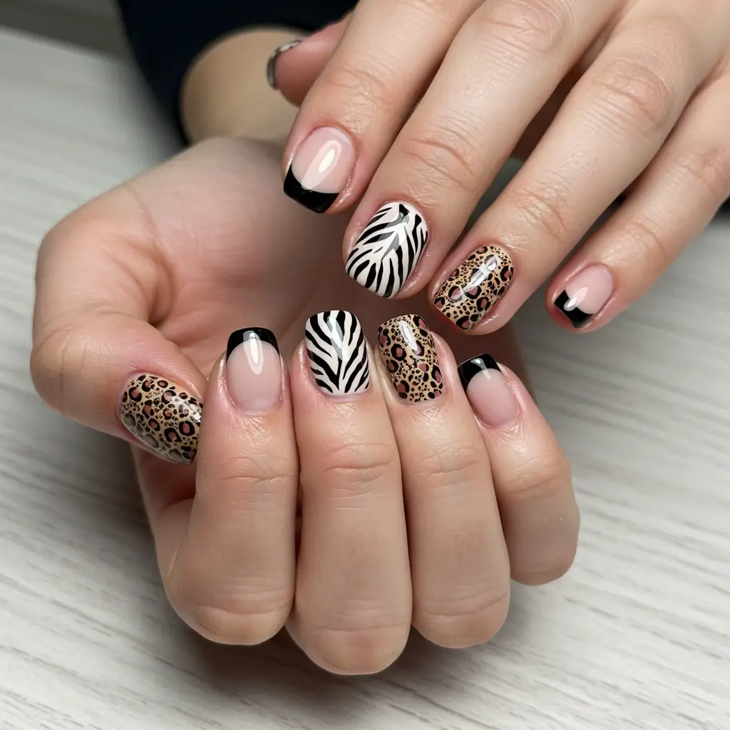 Animal Print Nails Image