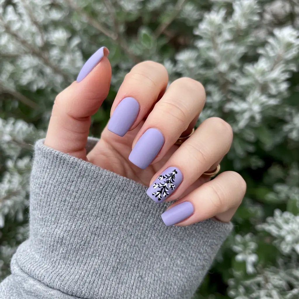 Icy Lavender Matte Image