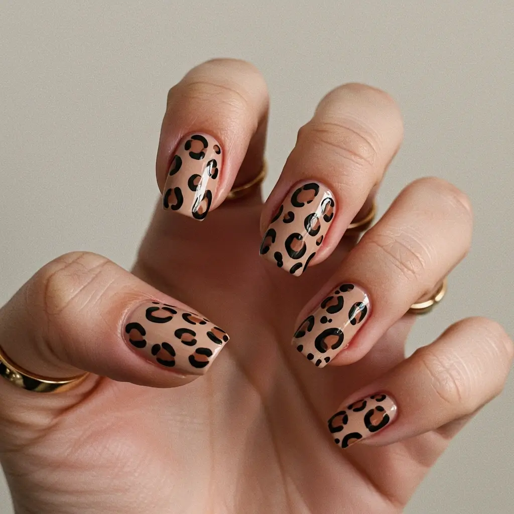 Leopard Print Cutouts Image