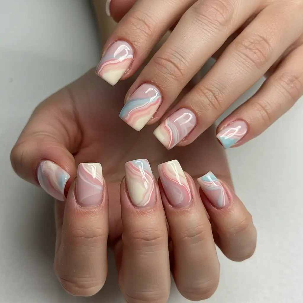 Marble Nails Image