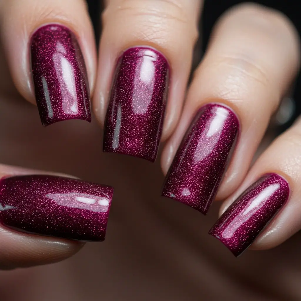 Metallic Burgundy Chrome Image