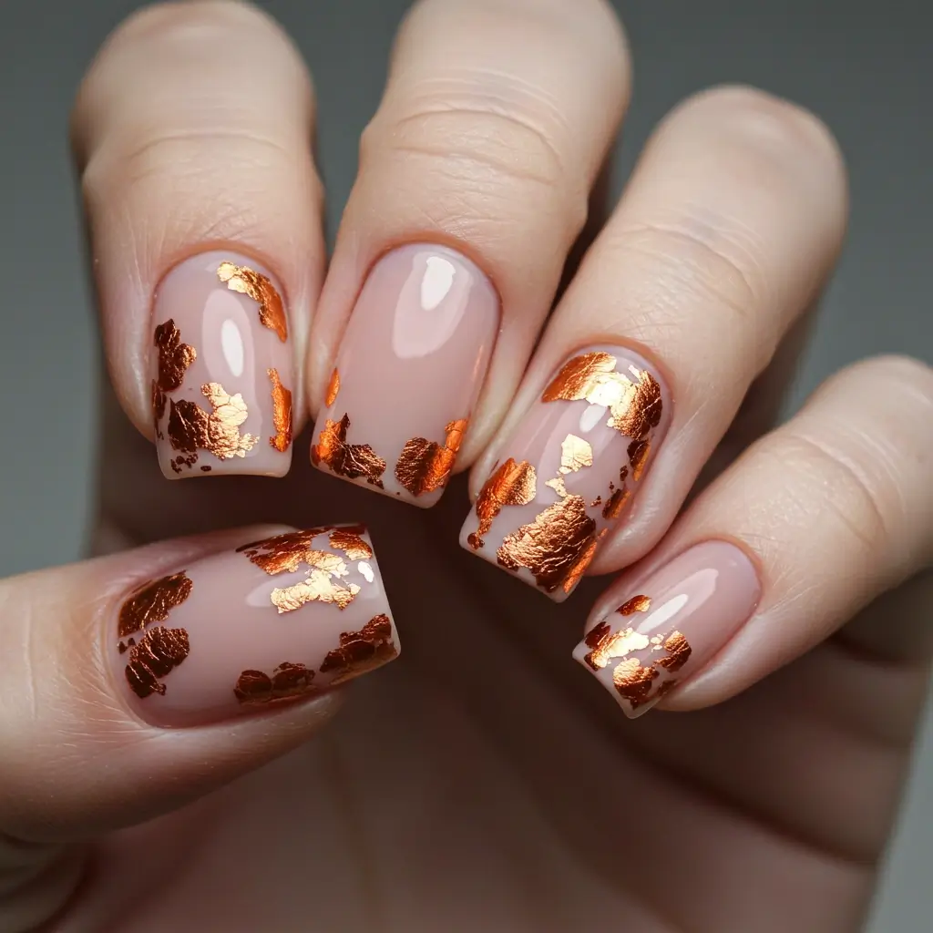 Metallic Copper Accents Image