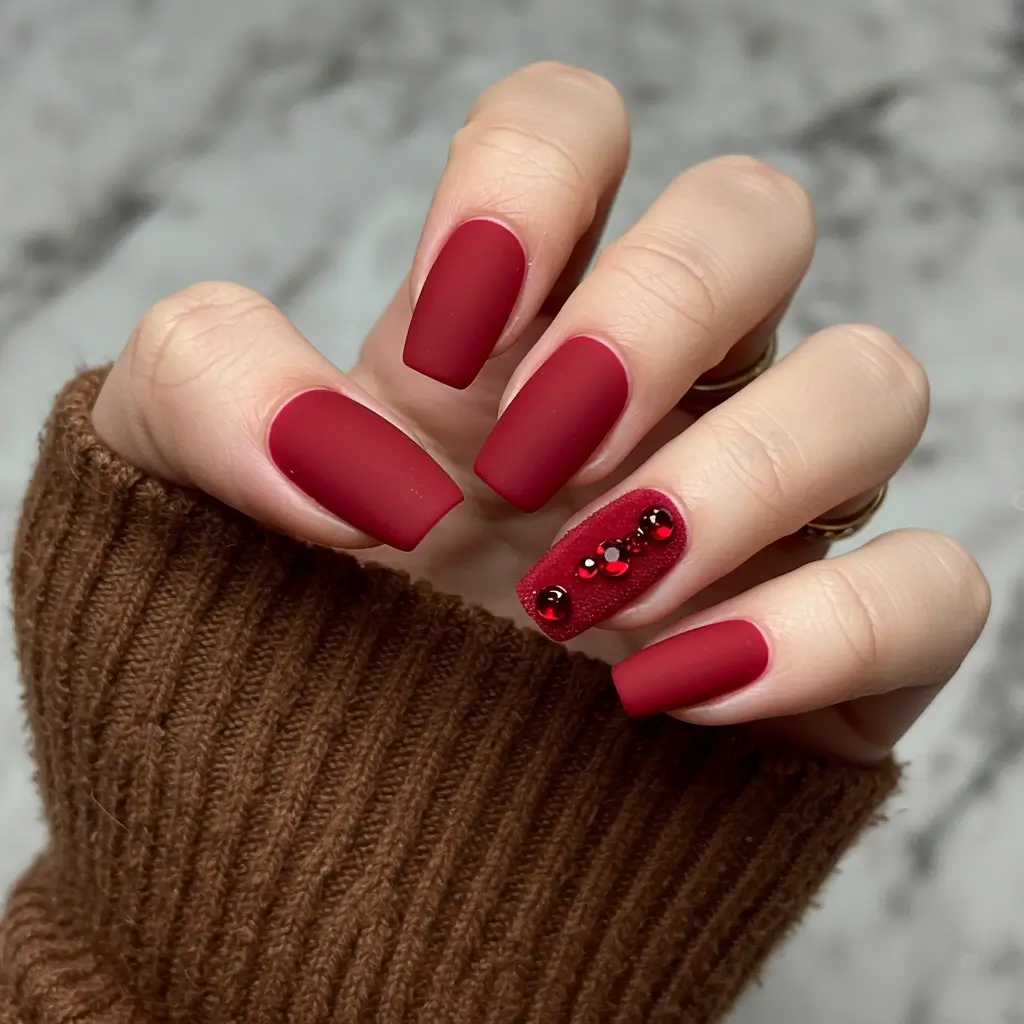 Red Velvet Texture Image