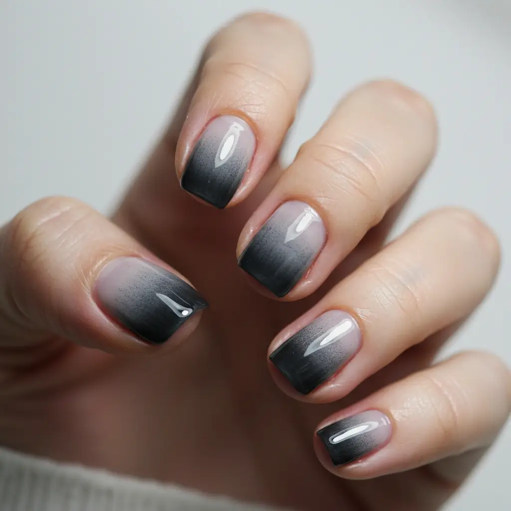 Smoky Gray Gradient Image