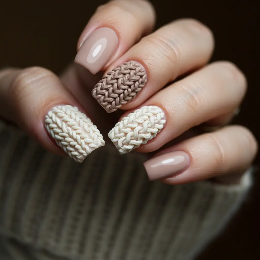 Sweater Nails Image