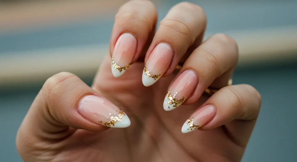 Almond shaped Nails Image