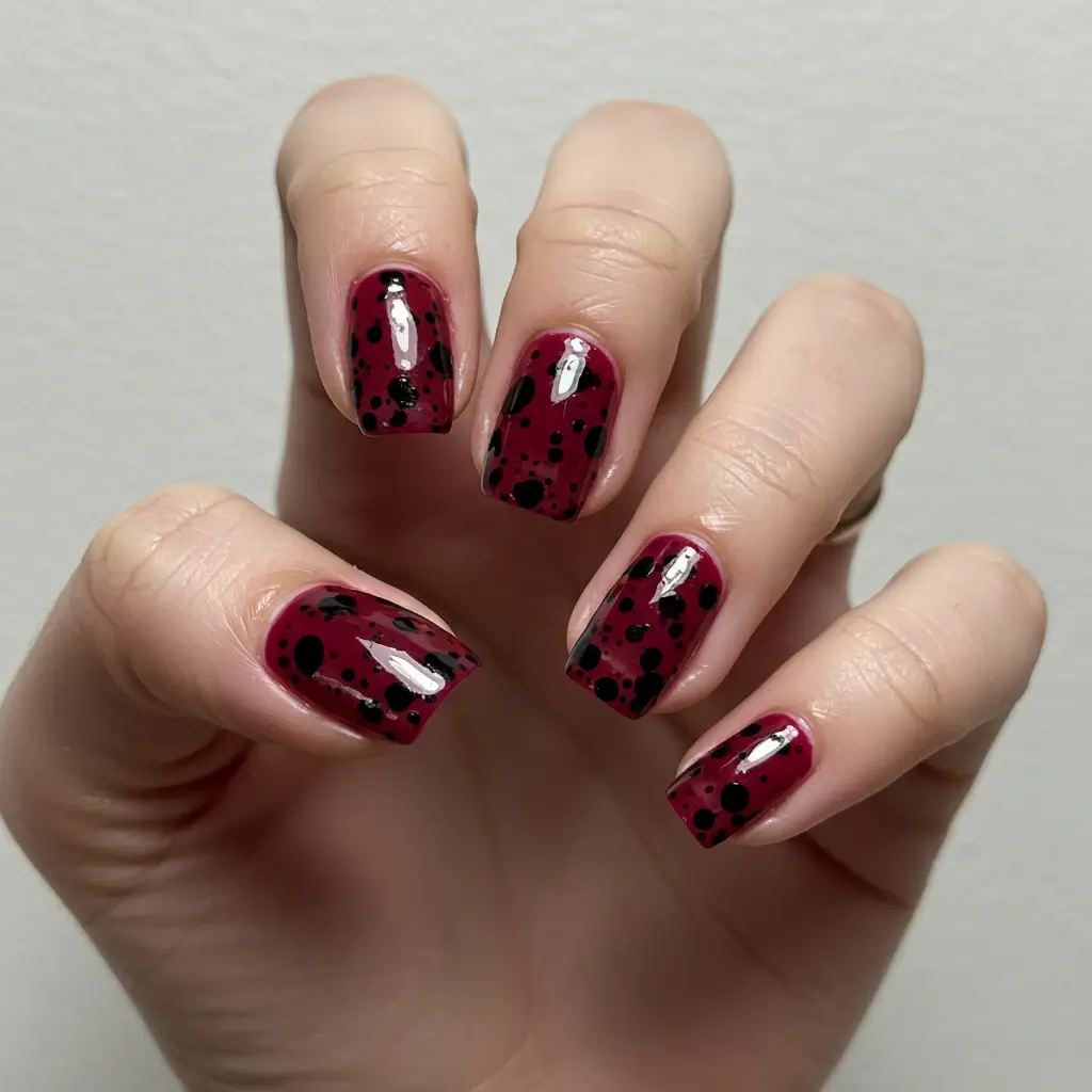 Blood Bath Nails Image