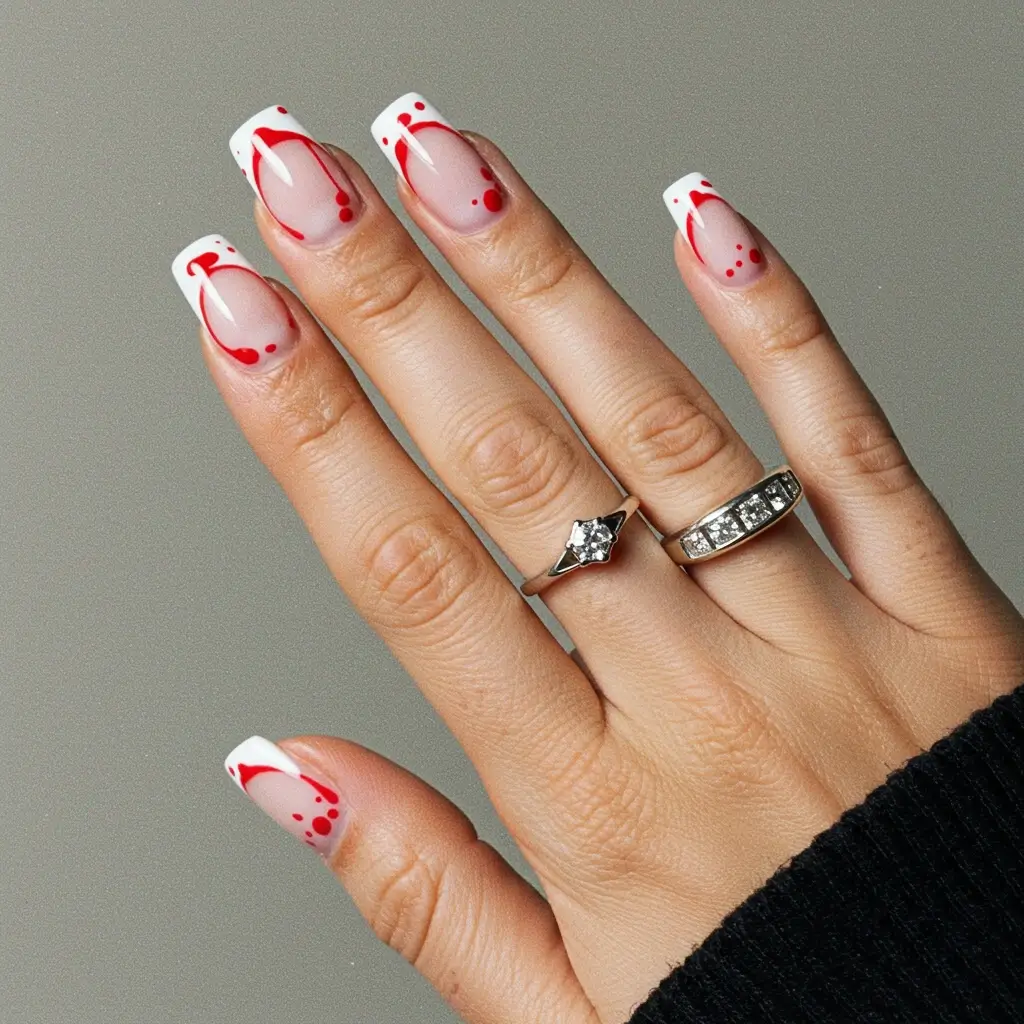 Blood-Splattered French Image