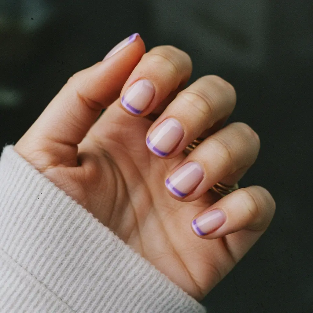 Lavender Haze Nails image
