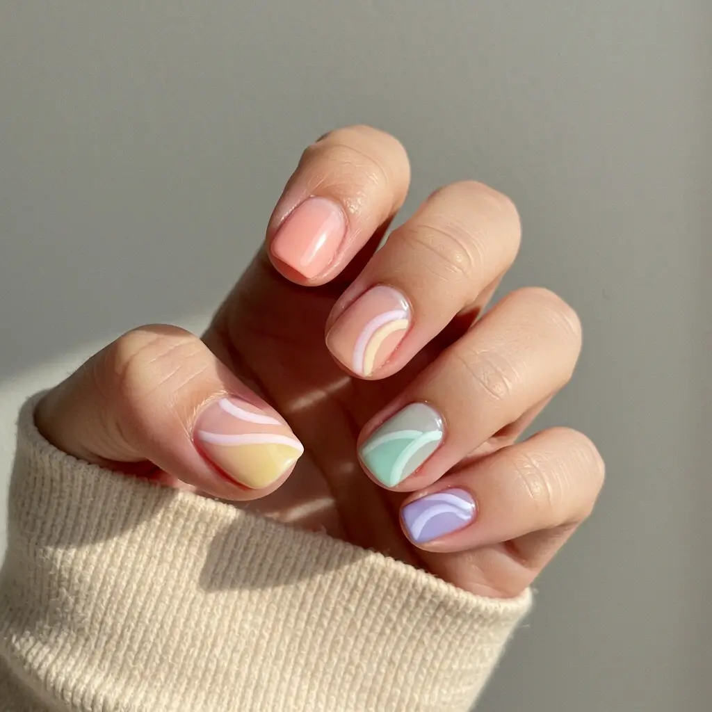 Pastel Rainbow Image