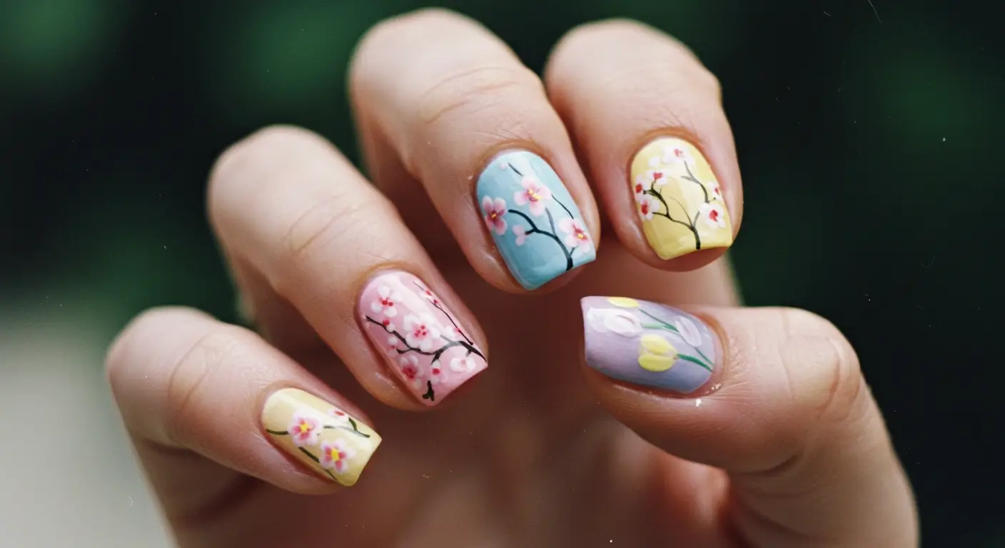 Spring Nail Design Image