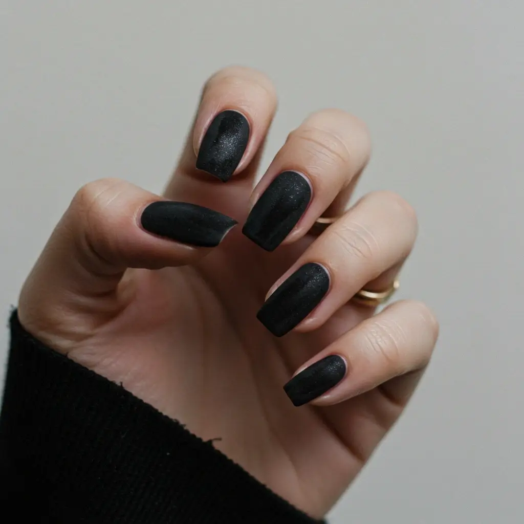 Velvet Ghost Nails Image