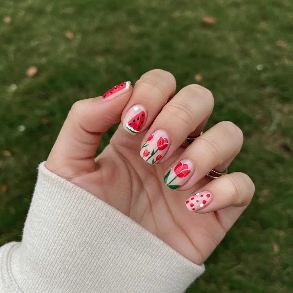 Watermelon Colors Image