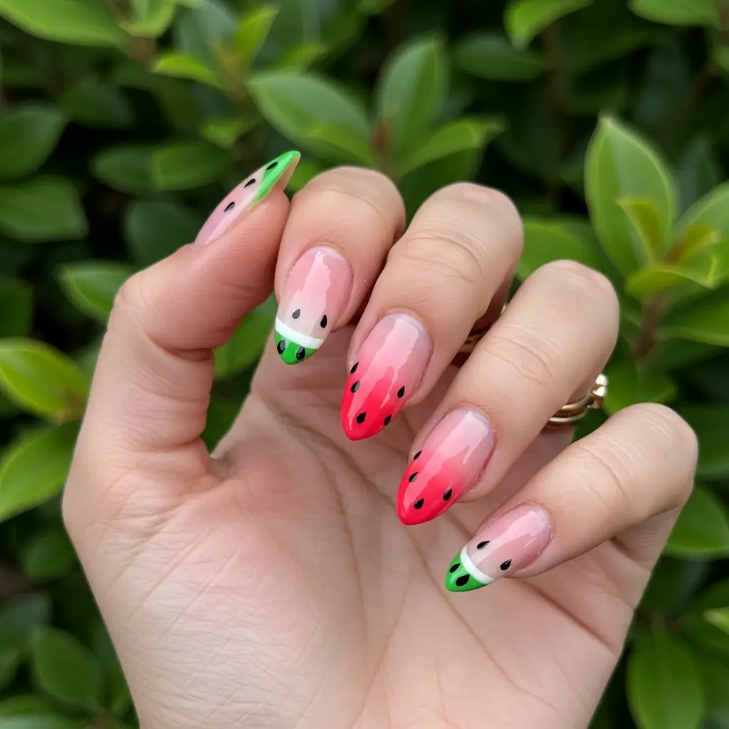 Watermelon Nail Designs Image