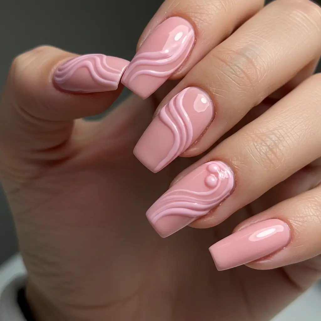 3D Accent Nail Image