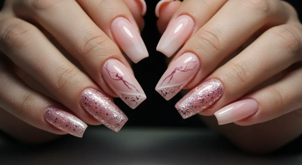 Ballerina Nail Image
