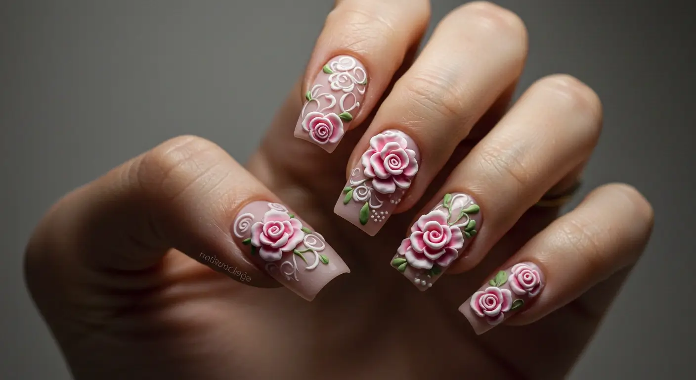 Blooming Gel Nail Image