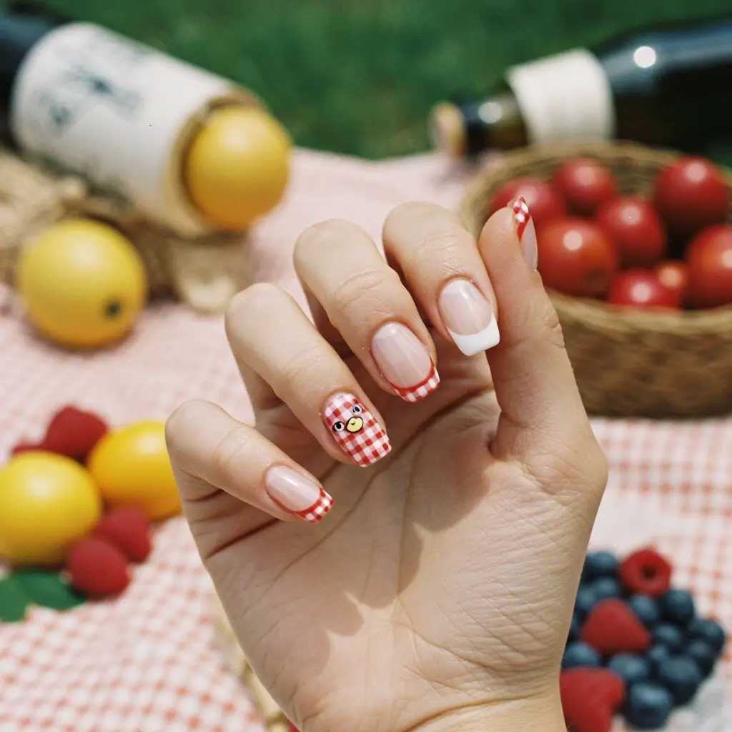 Picnic Manicure Image