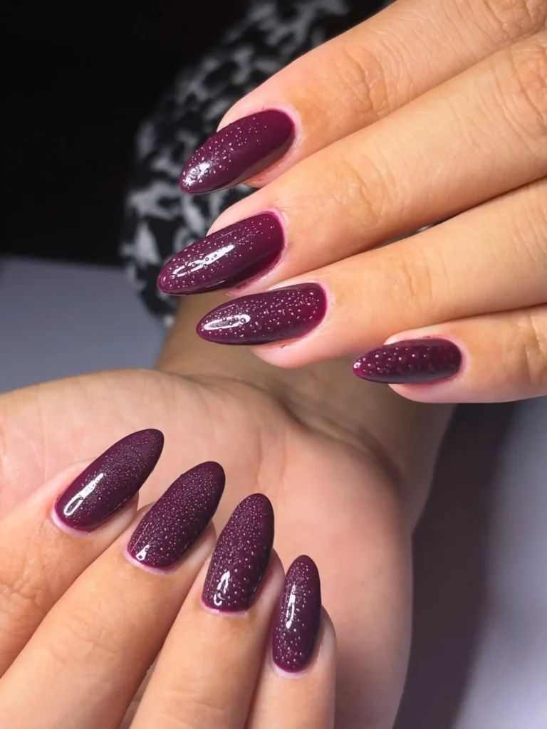 Almond Grape Jelly Nails