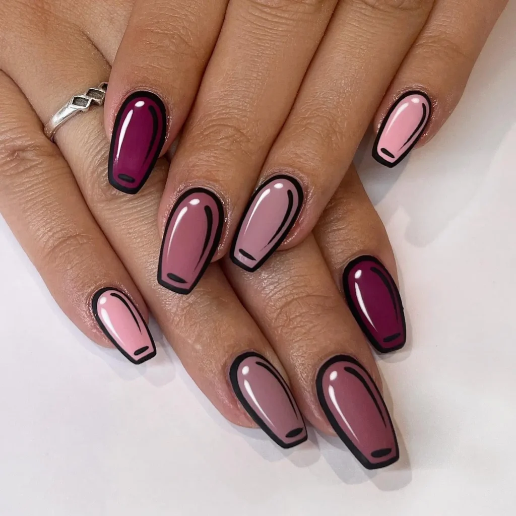 15 funky French manicure ideas 2025 from graffiti to glow-in-the-dark