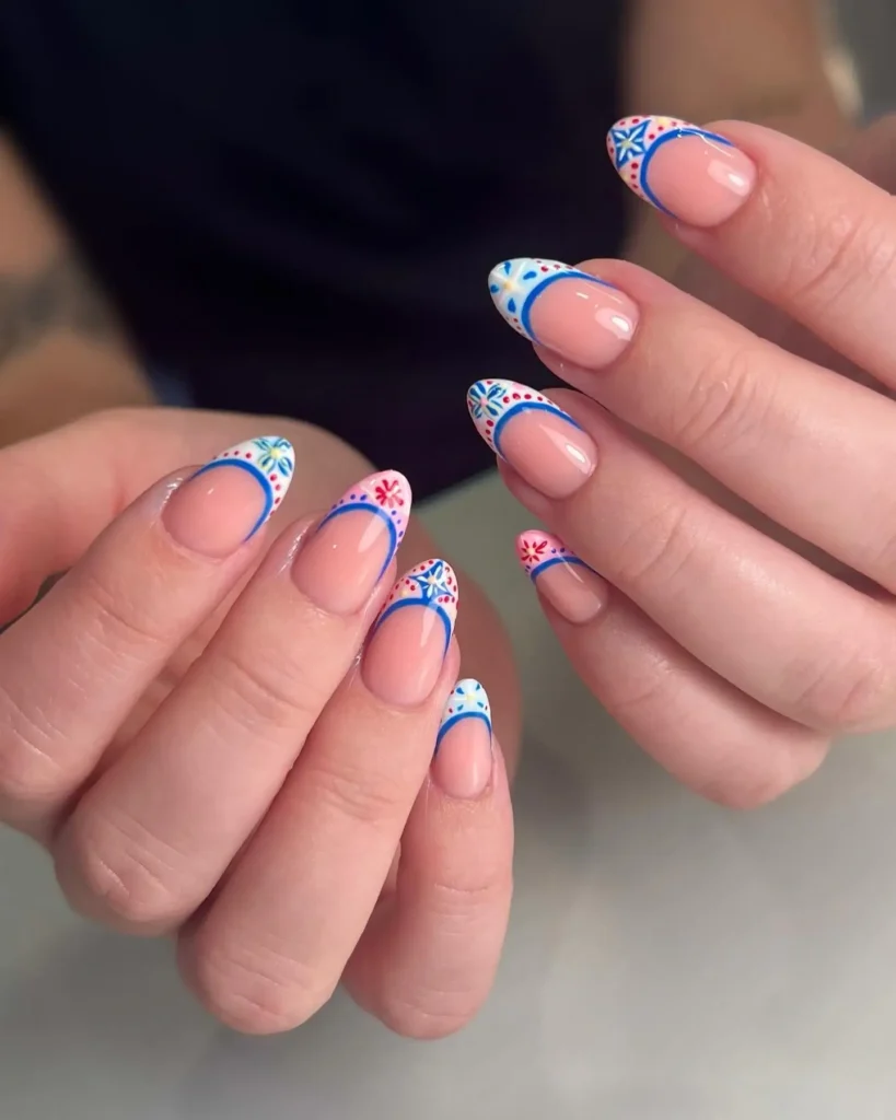 15 funky French manicure ideas 2025 from graffiti to glow-in-the-dark.