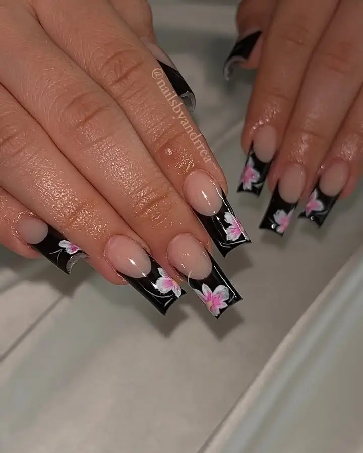 15 funky French manicure ideas 2025 from graffiti to glow-in-the-dark