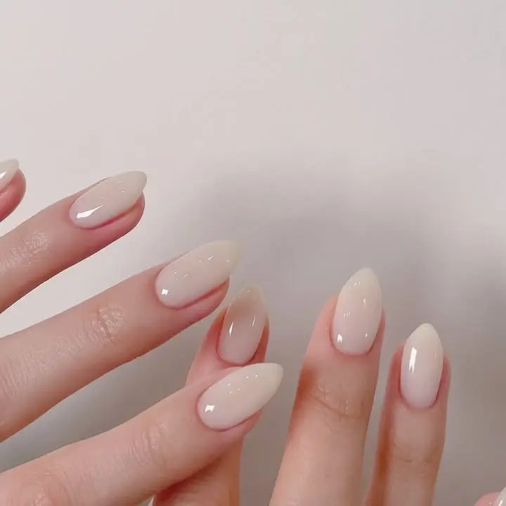 Nude Milky Nails