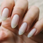 milky nail