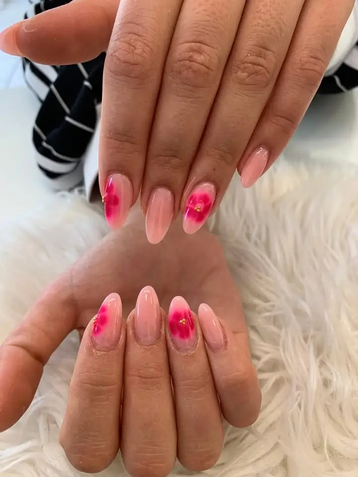 Blumen-Samt mit Details