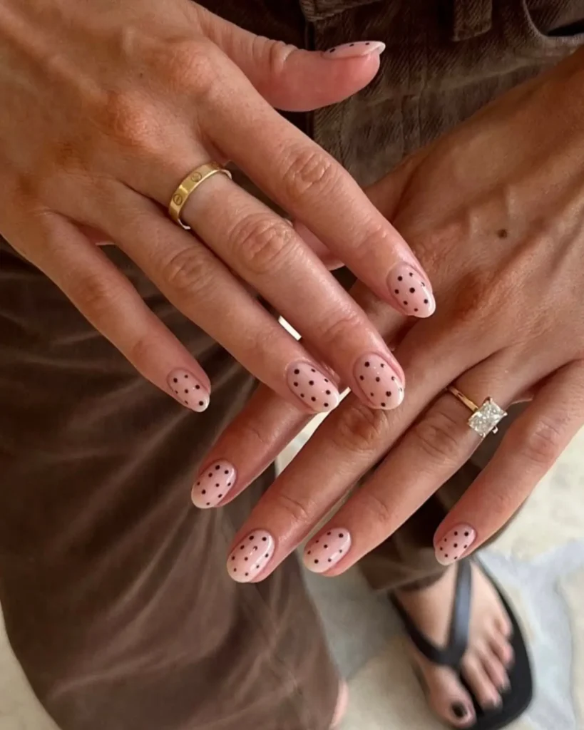 Classic Micro-Dot Manicure
